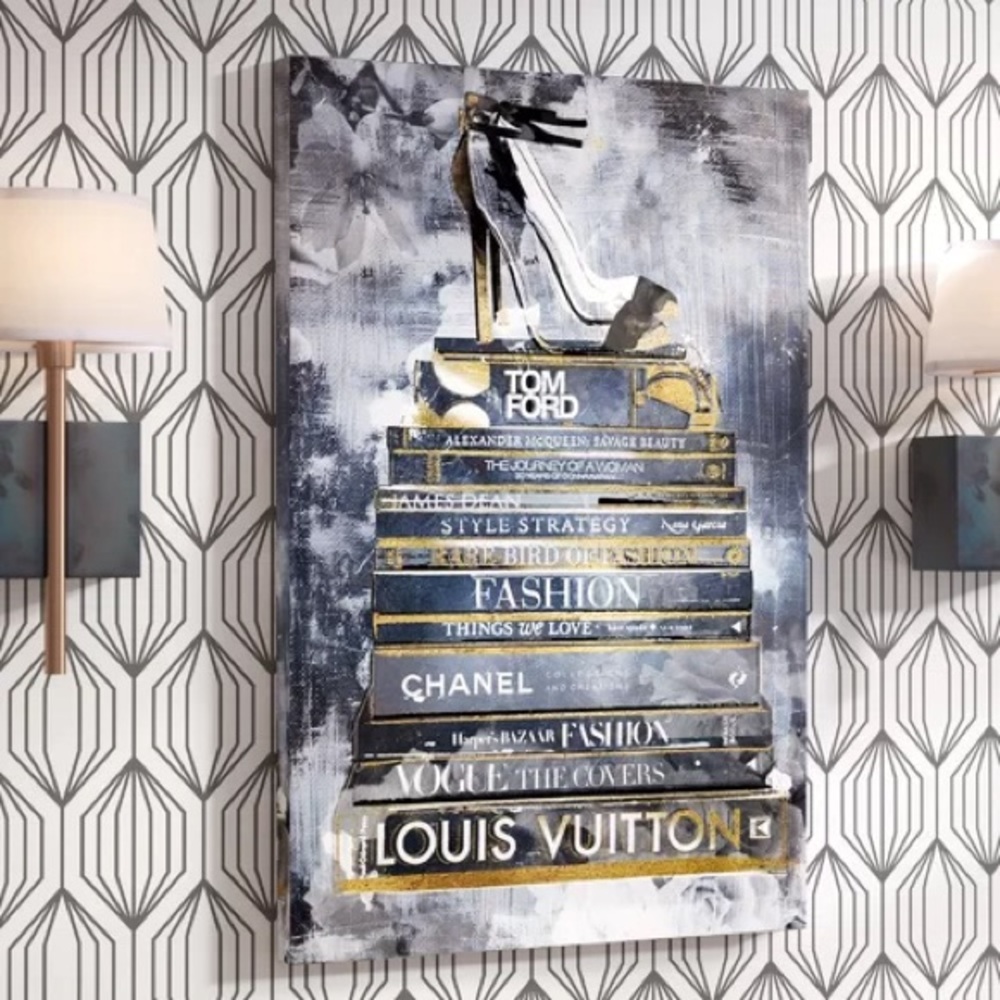 ‘Clear Fashion Thoughts Nights’ Art Print